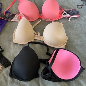 Various woman’s bras
